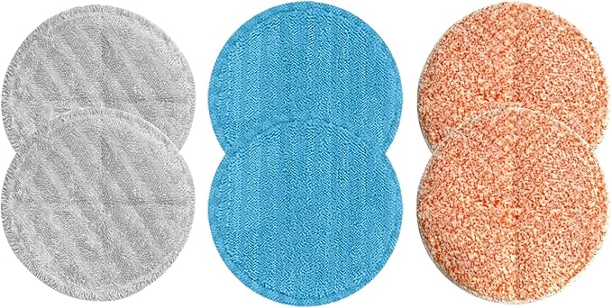 Replacement Cleaning Pads Set for KACTOR Electric